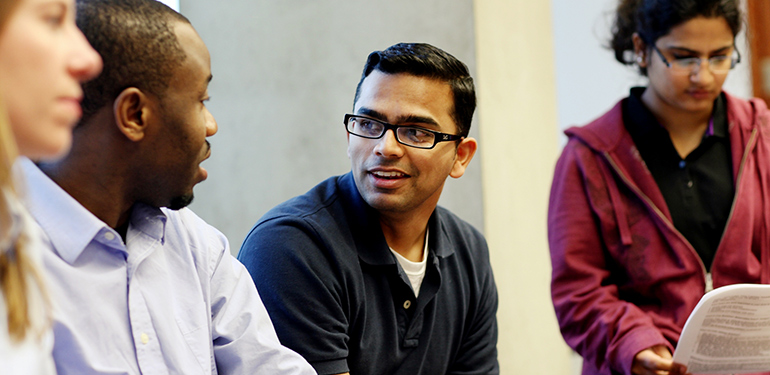 Graduate students play active roles in groups like the McCormick Graduate Leadership Council and the Graduate Student Association.