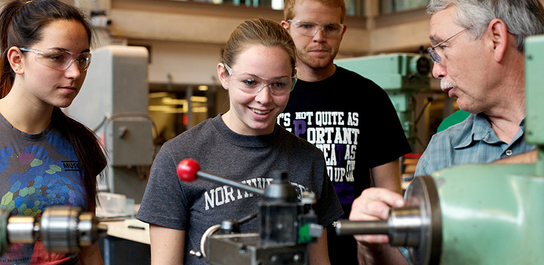 Undergraduates master core concepts while working on team-based design projects.